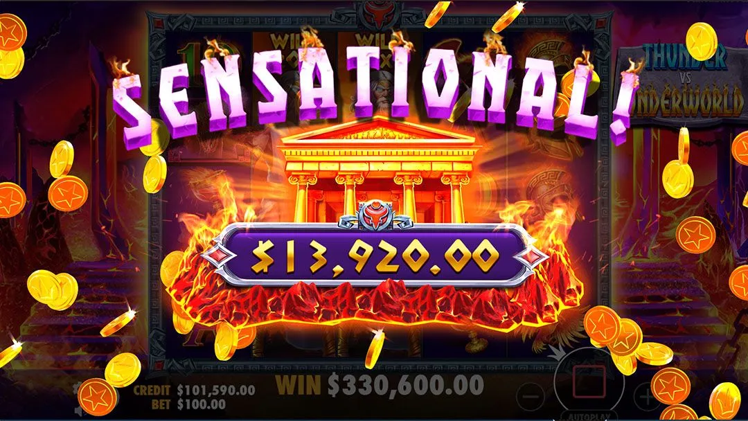 thunder vs underworld slot big win